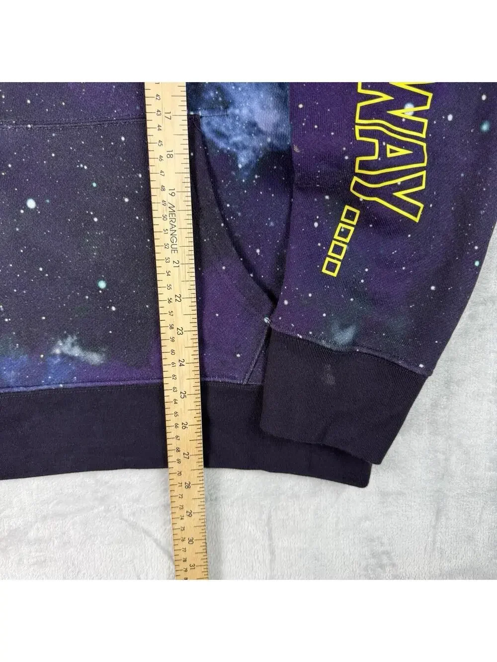 Levi's x Star Wars Grapic Pullover Hoodie Size L Galaxy Space Print Streetwear